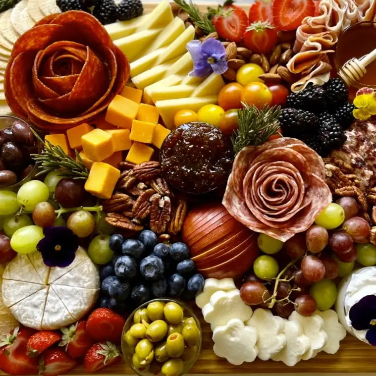 Charcuterie spread